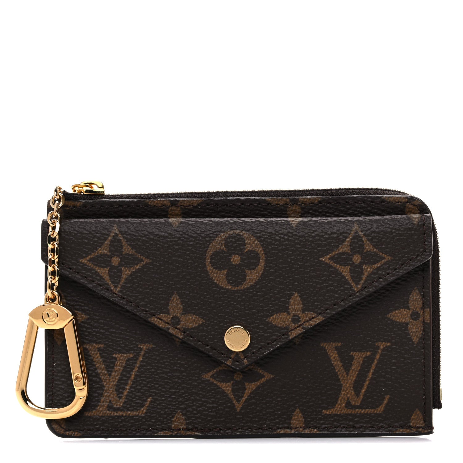 Louis Vuitton Monogram Recto Verso Card Holder Black 1 of 9