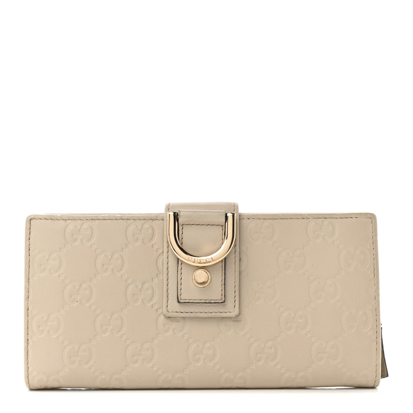 Guccissima Abbey Continental Wallet Beige