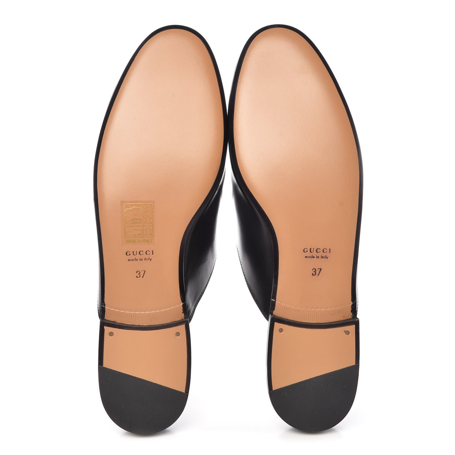 Gucci Calfskin Womens Princetown Slippers 37 Black 5 of 8