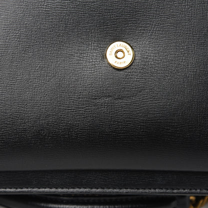 Saint Laurent Calfskin Medium Monogram Sunset Black 8 of 13