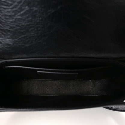Valentino Garavani Brushed Calfskin Small Supervee Crossbody Bag Black 5 of 8