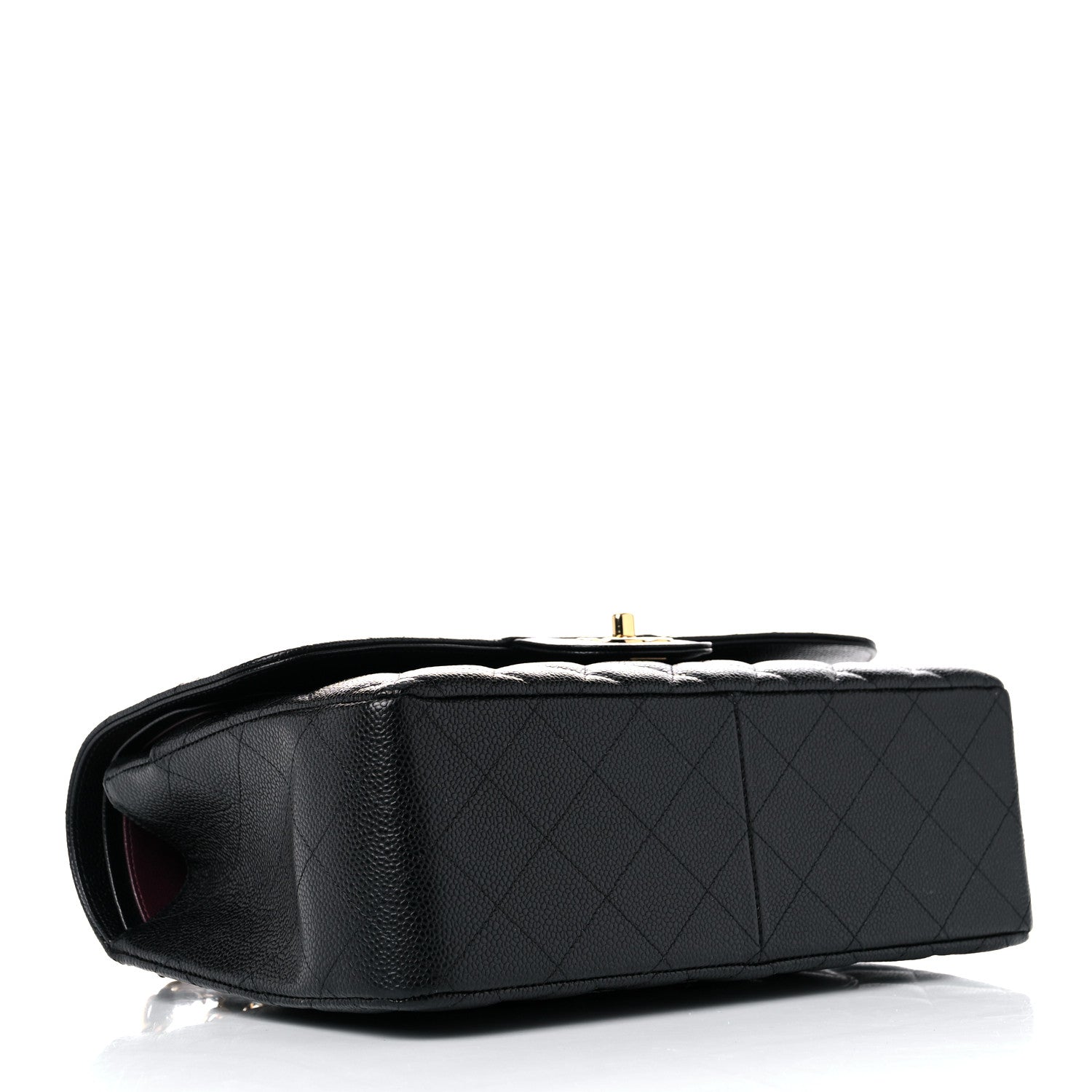 Chanel Caviar Quilted Jumbo Double Flap Black 4 of 10