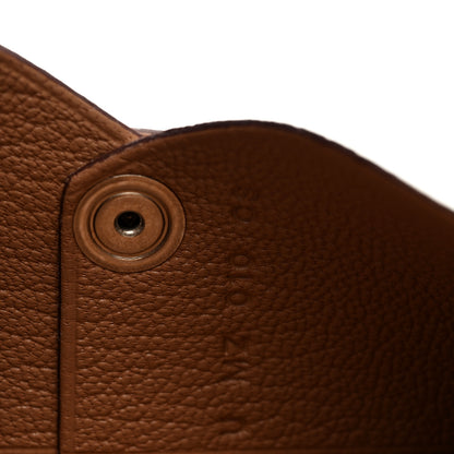 Hermes Chevre Mysore Verso Calvi Card Case Nata Quebracho 7 of 8
