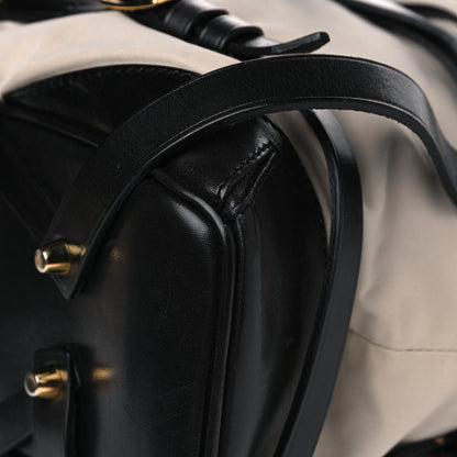 Burberry Nylon Bridle Calfskin Medium Gosford Hobo Trench 19 of 24