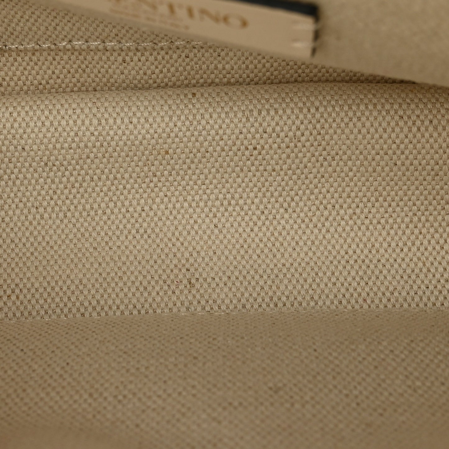 Knit Large Roman Stud Shoulder Bag Ecru