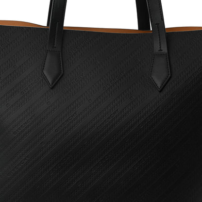 Givenchy Calfskin Chain Embossed Large Bond Shopper Tote Black 8 of 10