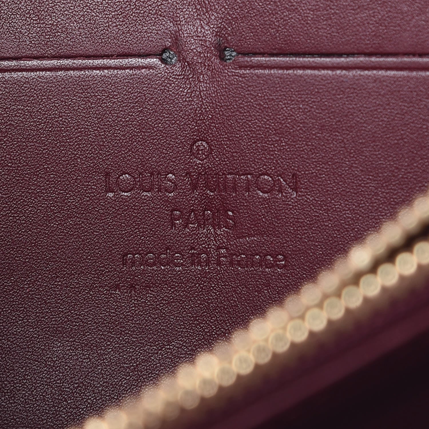 Louis Vuitton Vernis Zippy Wallet Rouge Fauviste 6 of 9