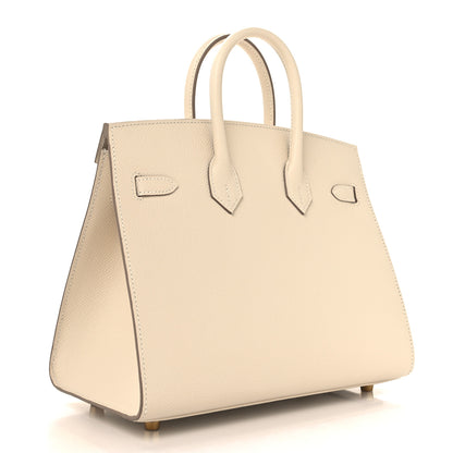 Hermes Epsom Birkin Sellier 25 Craie 3 of 12