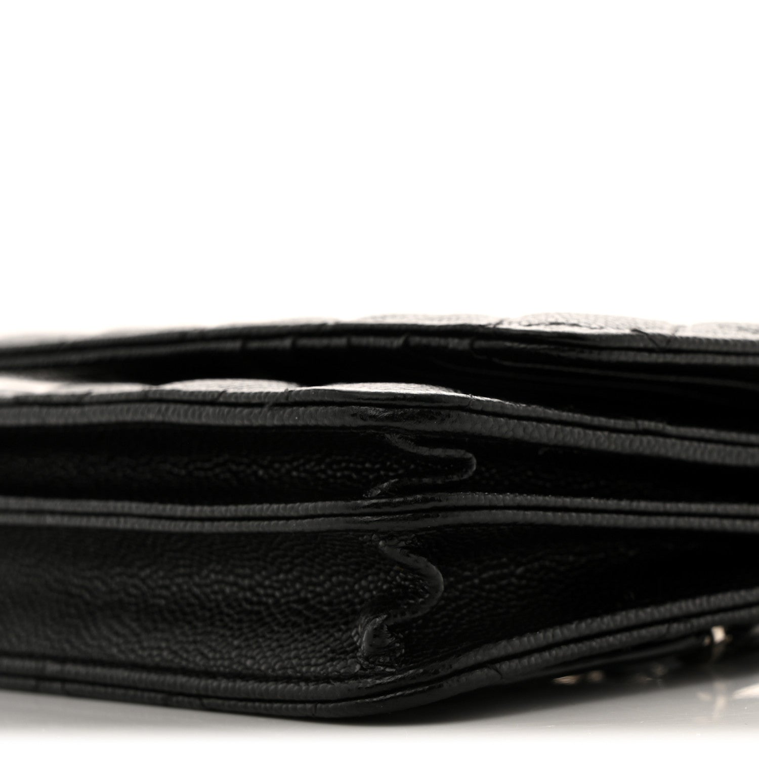 Chanel Caviar Quilted Mini Wallet On Chain WOC Black 11 of 12