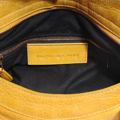 Balenciaga Agneau Giant 12 Rose Gold Hardware Town Moutarde 6 of 7