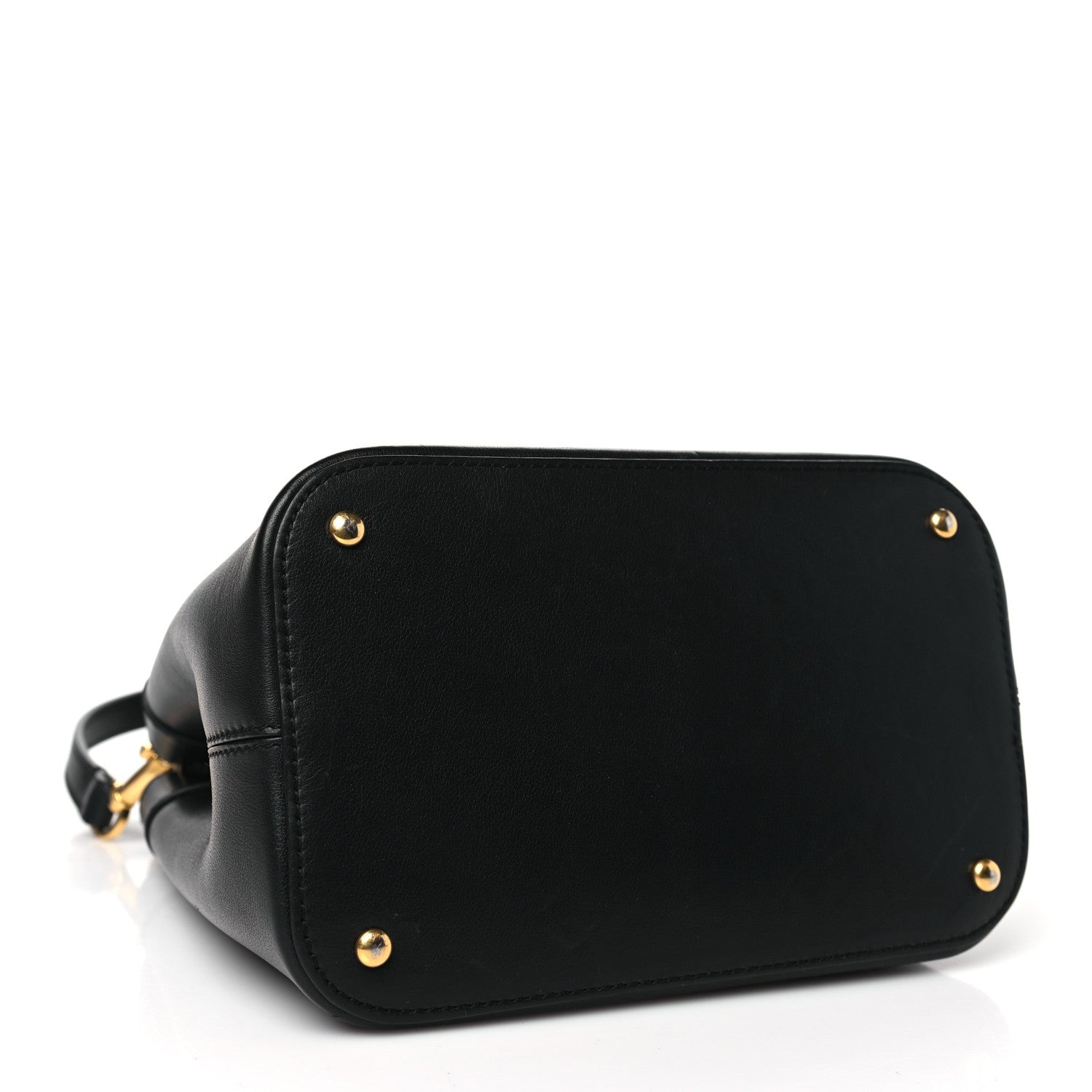 Valentino Garavani Smooth Calfskin Supervee Top Handle Bag Black 4 of 12