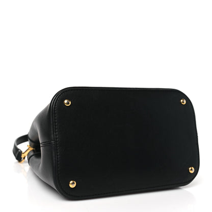 Valentino Garavani Smooth Calfskin Supervee Top Handle Bag Black 4 of 12