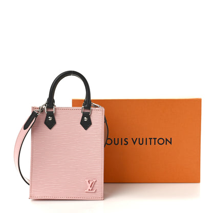 Louis Vuitton Epi Petit Sac Plat Rose Ballerine 9 of 9