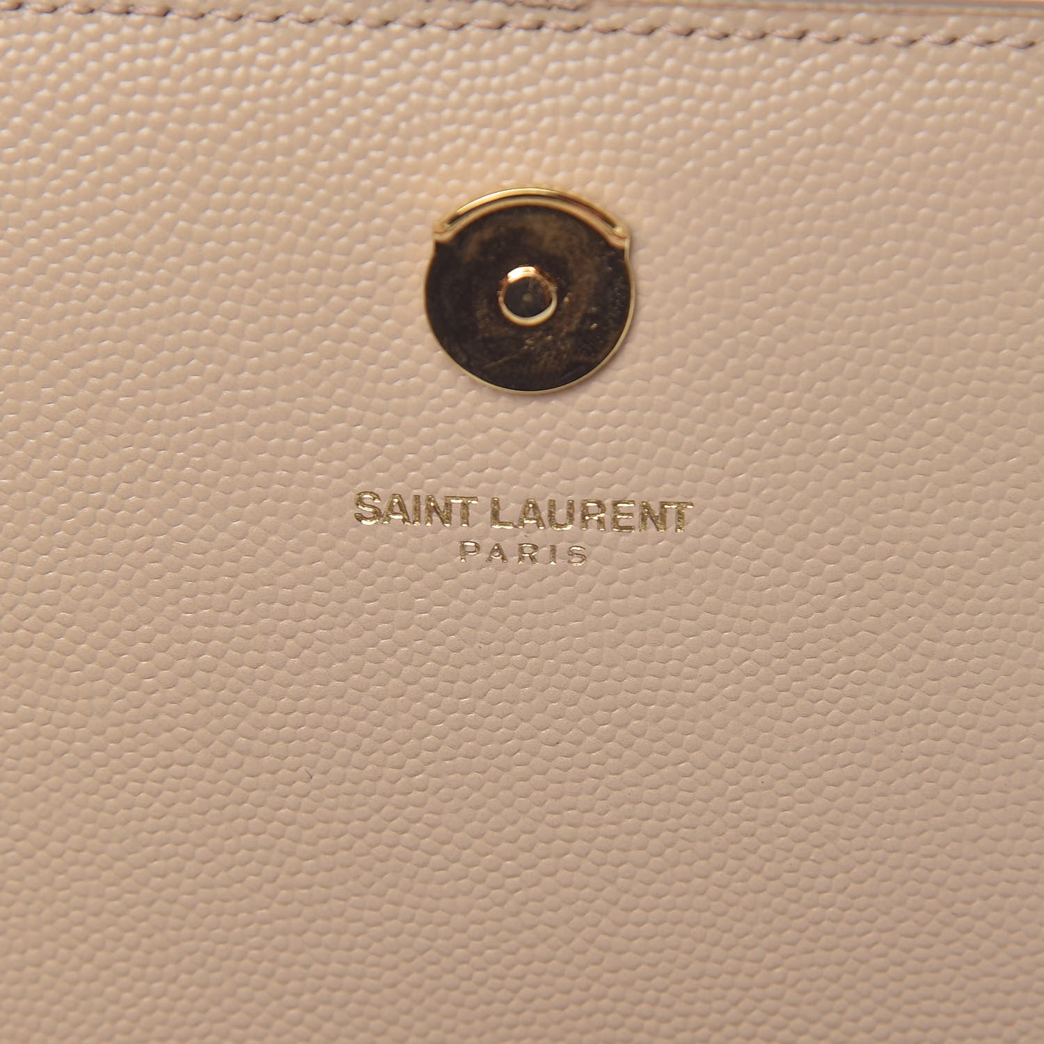Saint Laurent Grain De Poudre Medium Monogram Kate Satchel Nude Powder 7 of 10