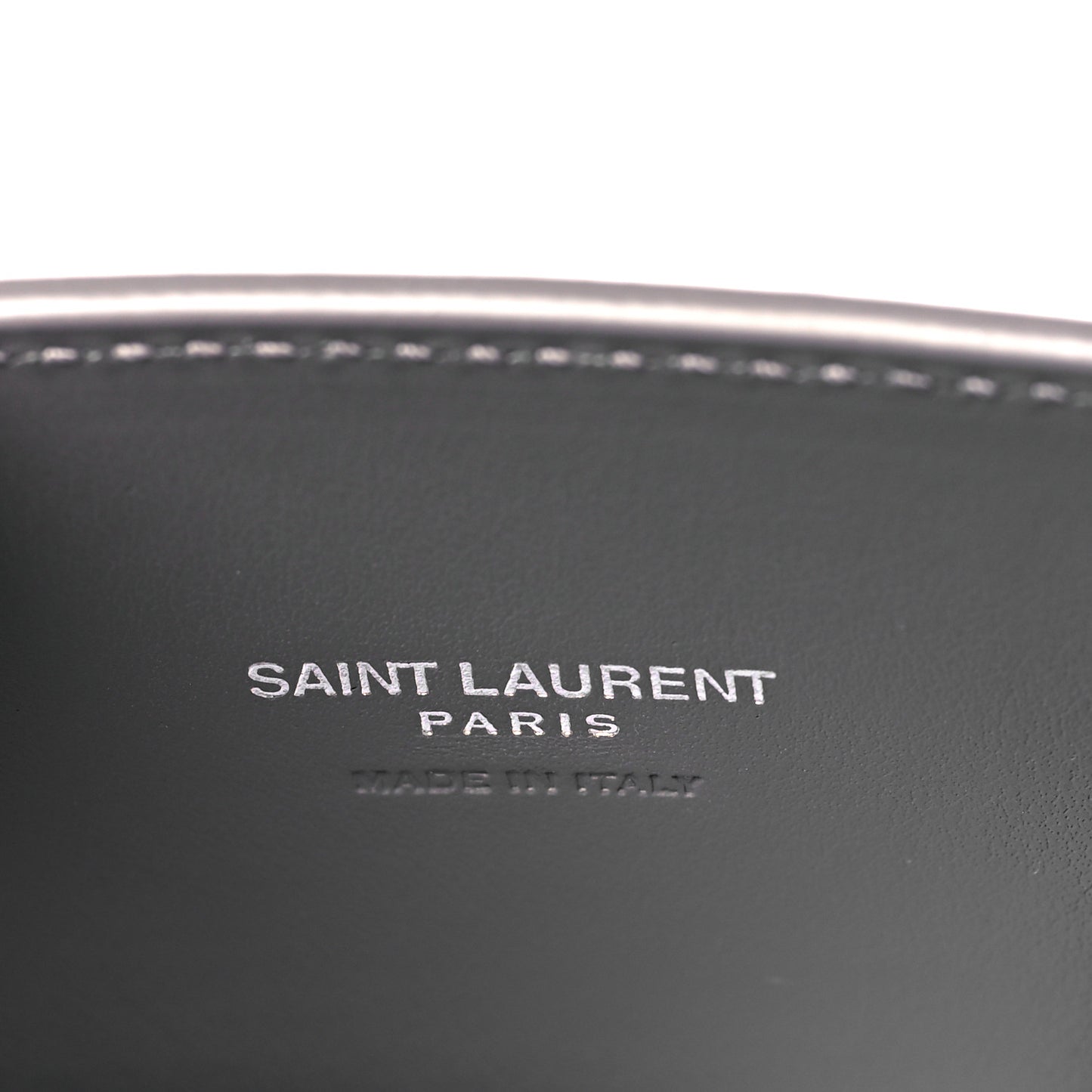 Grained Calfskin Nano Sac De Jour Fog