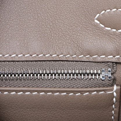 Hermes Swift Birkin 25 Etoupe 22 of 26