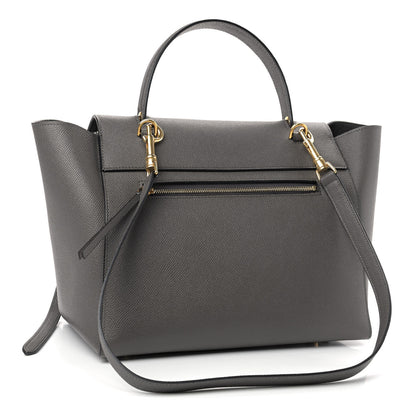 Celine Grained Calfskin Mini Belt Bag Grey 2 of 8