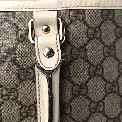 Gucci GG Plus Monogram Joy Vertical Tote Off White 23 of 32