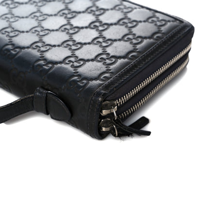 Gucci Guccissima Signature Travel Document Case Grey 18 of 33