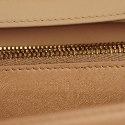Celine Smooth Calfskin Large Classic Box Flap Bag Powder 5 of 12