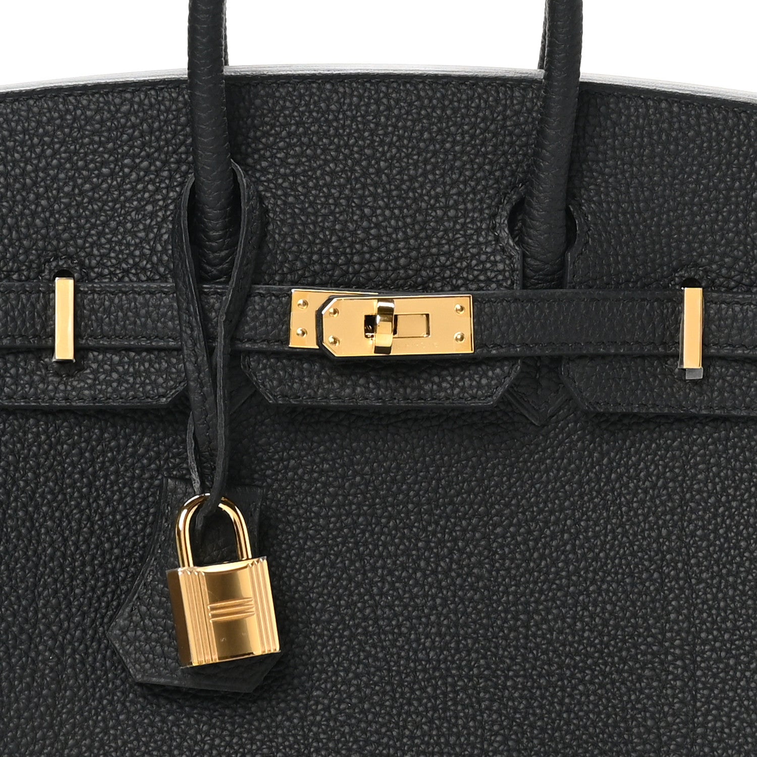 Hermes Togo Birkin 25 Black 8 of 11