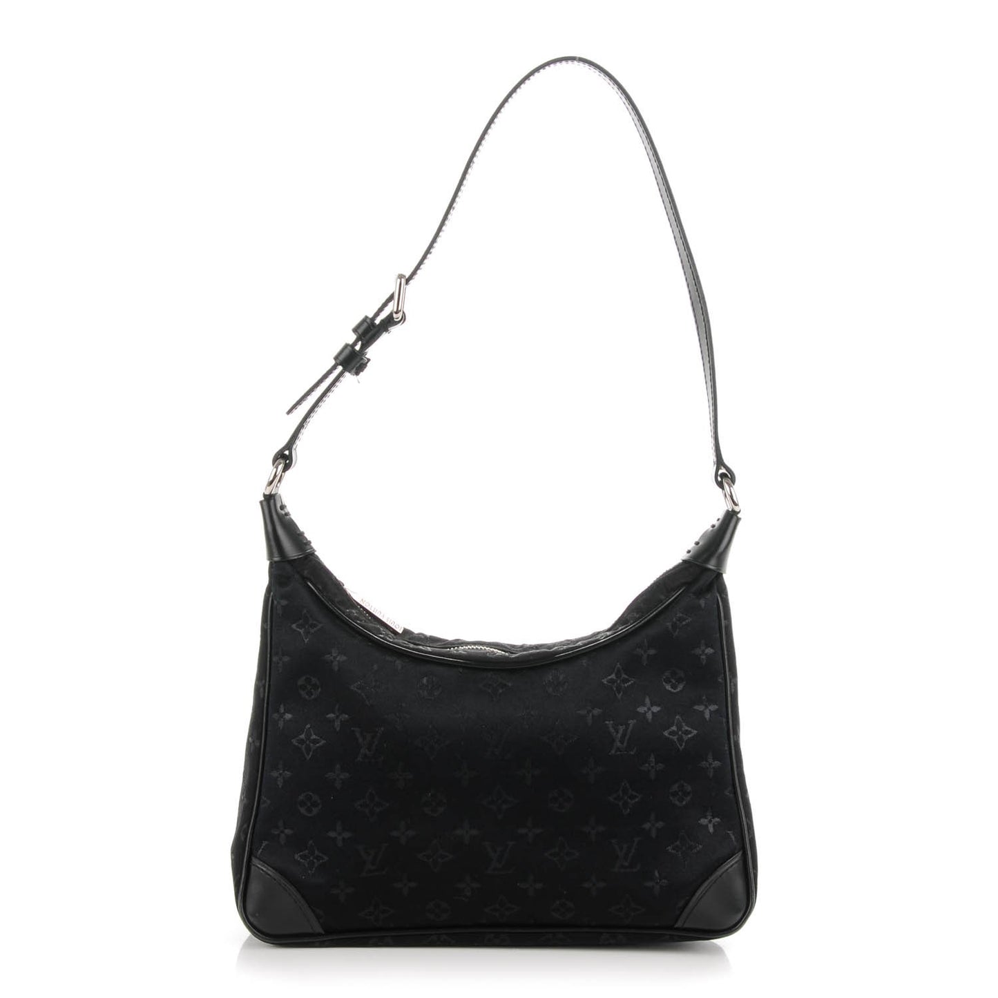 Satin Monogram Mini Boulogne Black