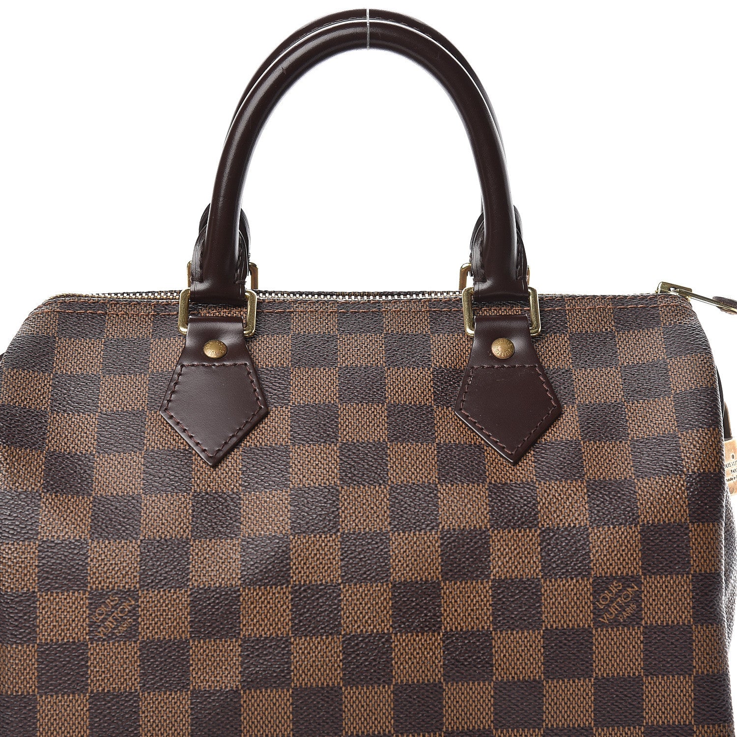 Louis Vuitton Damier Ebene Speedy 25 10 of 12