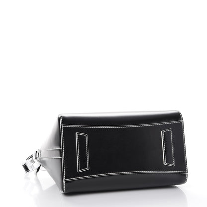 Givenchy Calfskin Contrast Topstitch Small Antigona Black White 4 of 7