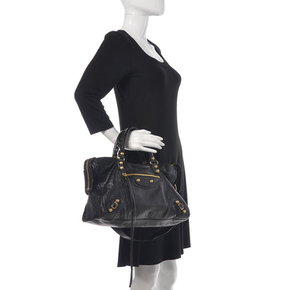 Balenciaga Agneau Giant 12 Gold Hardware City Black 2 of 12