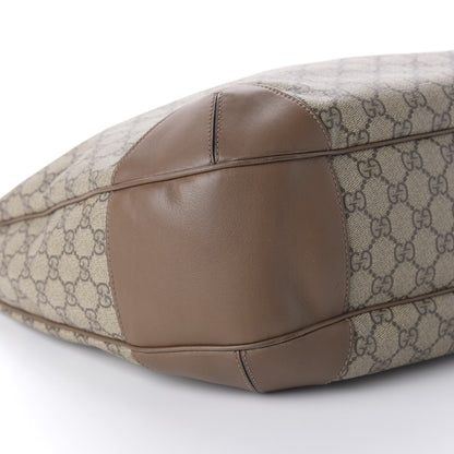 Gucci GG Supreme Monogram Margaux Calfskin Medium Nice Hobo Beige Ebony Acero 6 of 11