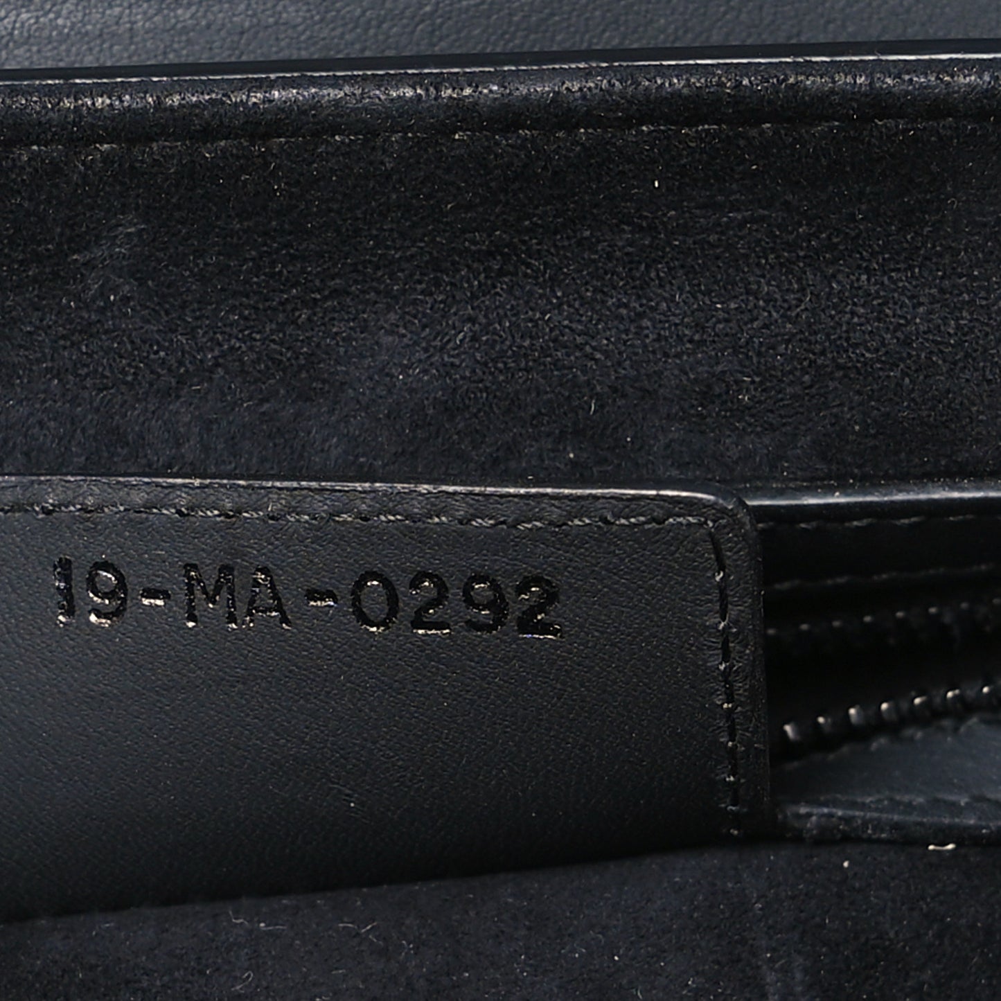 Ultra Matte Calfskin Saddle Bag With Strap Black