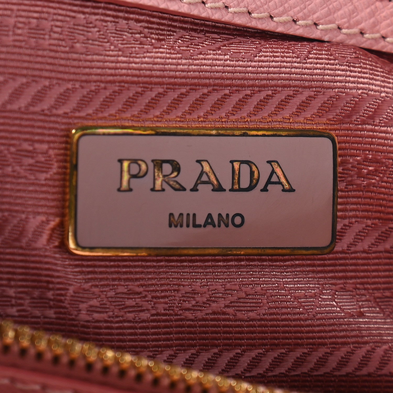 Prada Saffiano Lux Small Promenade Tote Orchidea 6 of 10
