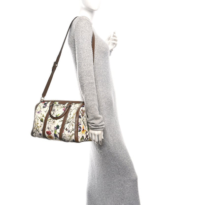 Gucci Canvas Flora Infinity Medium Joy Boston White Multicolor Acero 2 of 10