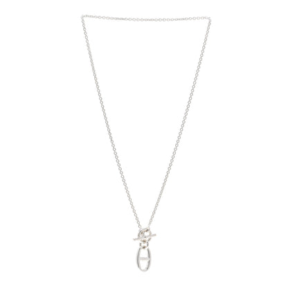 Hermes Sterling Silver Amulette Chaine d'Ancre Necklace 3 of 5