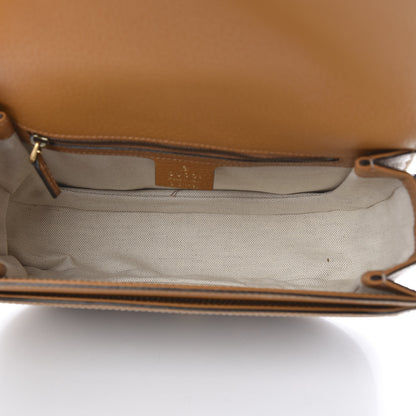 Gucci X DISNEY Mini Vintage GG Supreme Monogram Mickey Mouse Small Flap Messenger Bag Beige Vintage Sun Oil 5 of 13