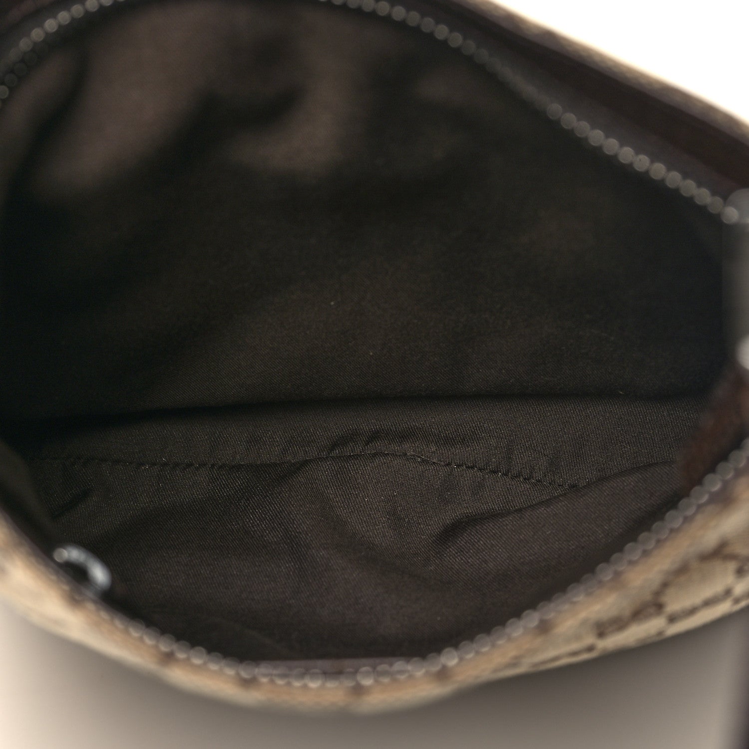 Gucci Monogram Flat Messenger Bag Dark Brown 5 of 11