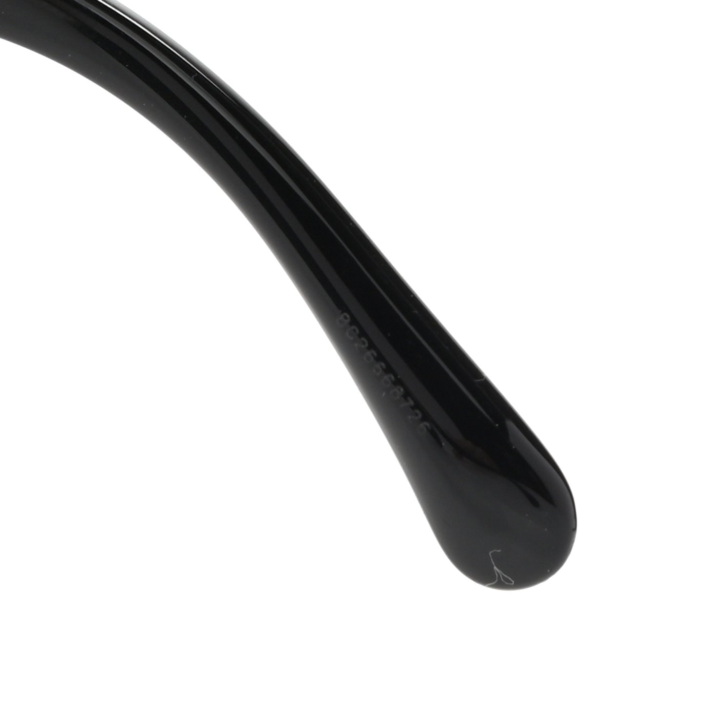 Acetate Polarized Square Sunglasses 5408 Black