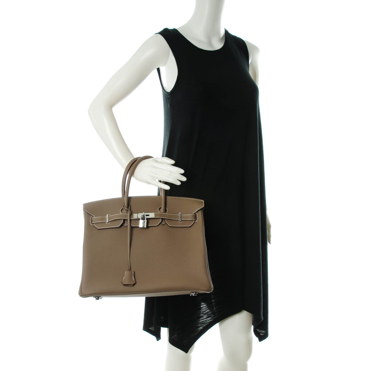 Hermes Togo Birkin 35 Etoupe 2 of 22