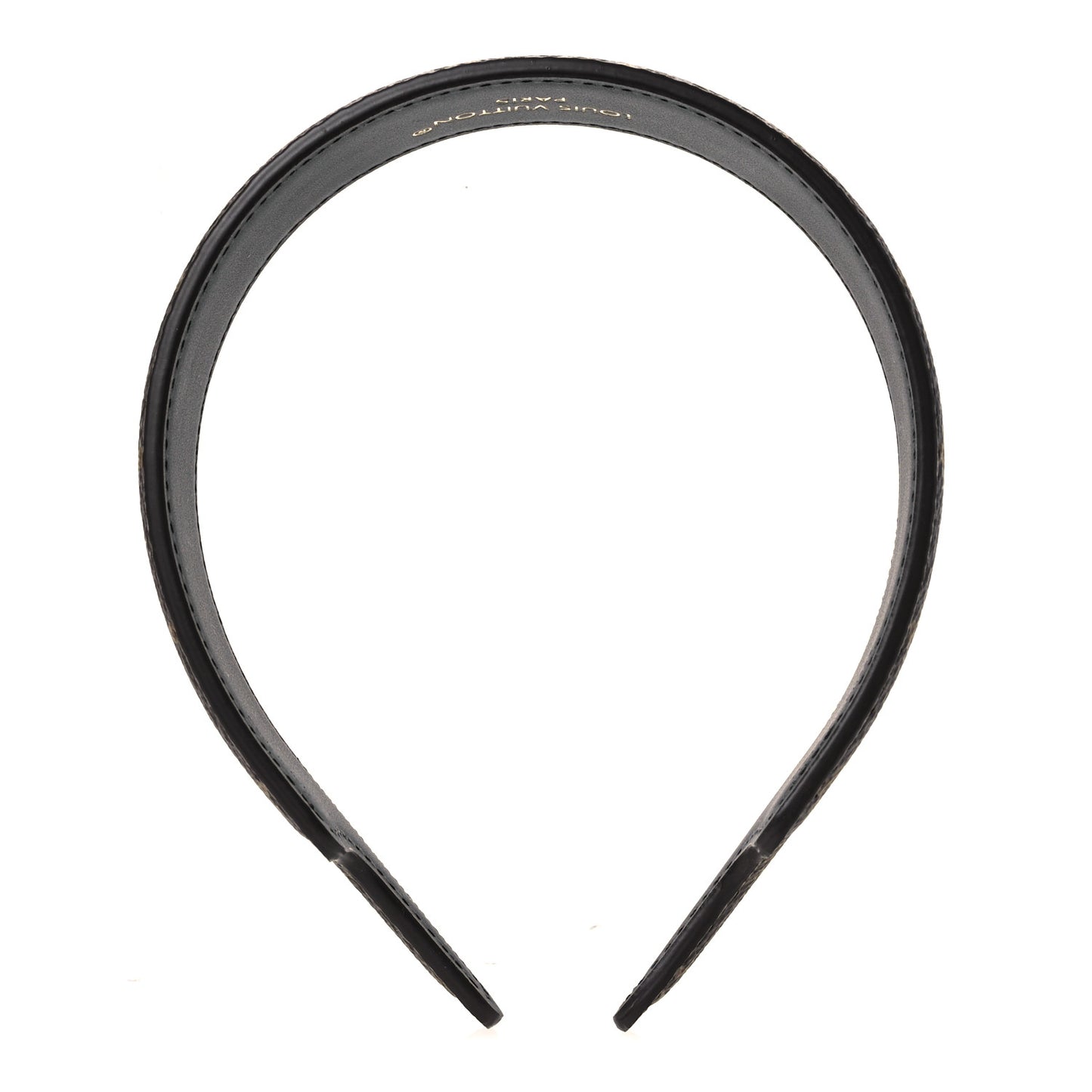 Monogram Headband Black