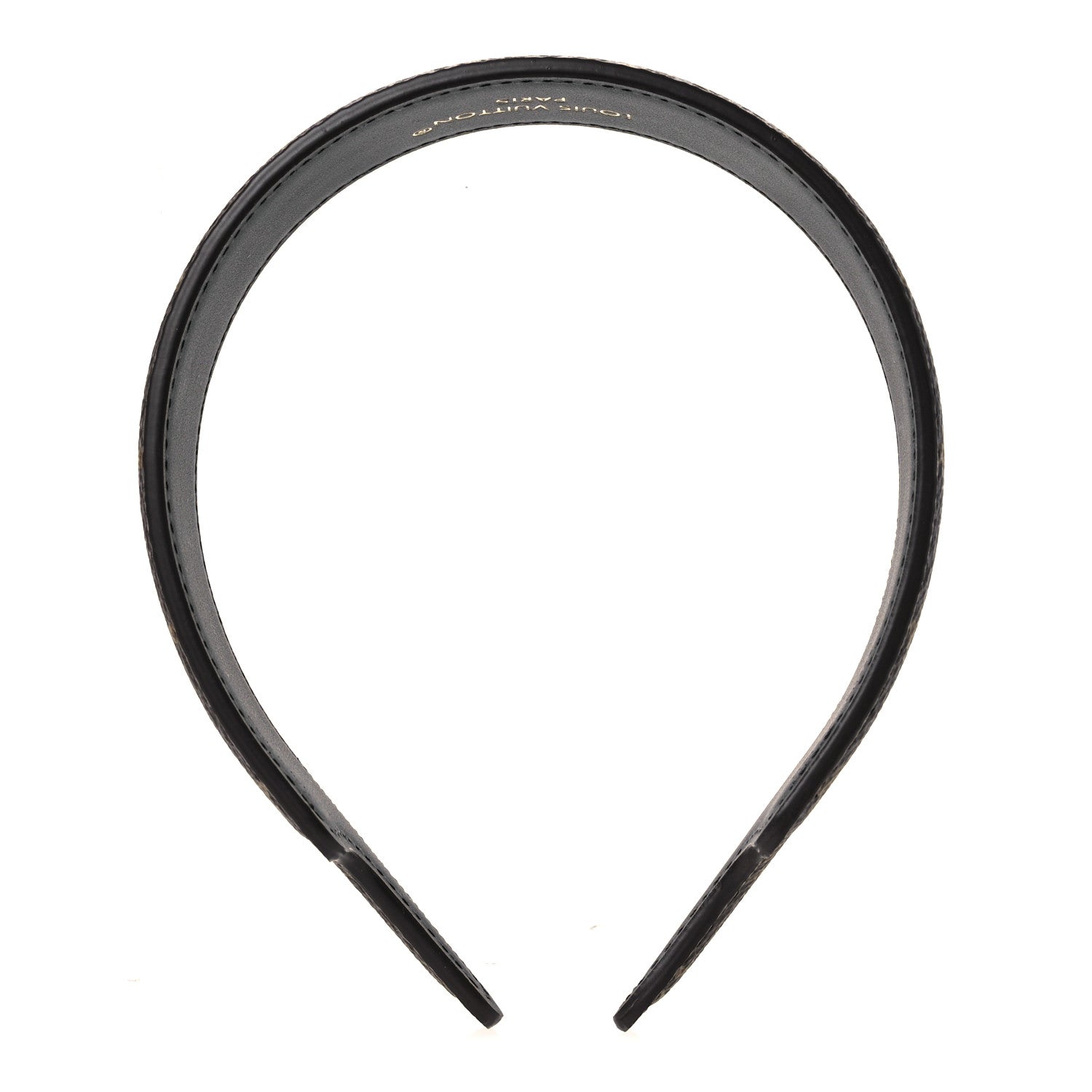 Louis Vuitton Monogram Headband Black 1 of 9