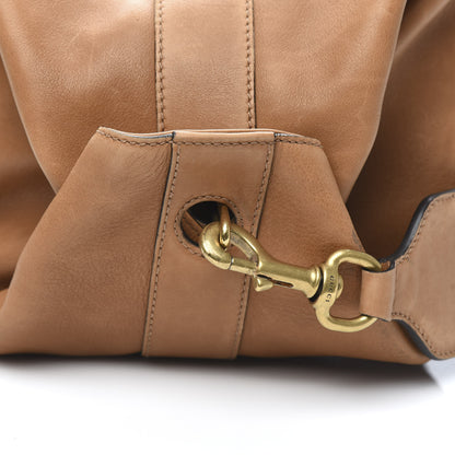 Gucci Soft Washed Calfskin Sling Duffle Biscotto 7 of 10