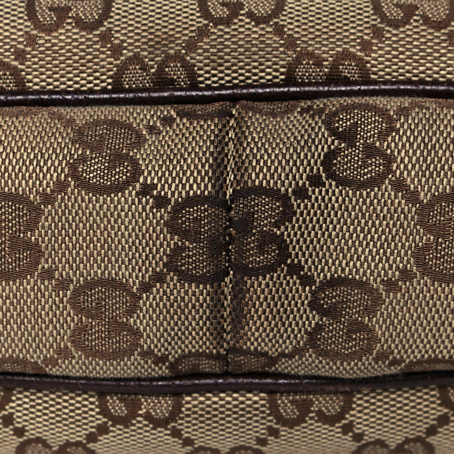 Gucci GG Monogram Medium Charmy Hobo Dark Brown 13 of 14