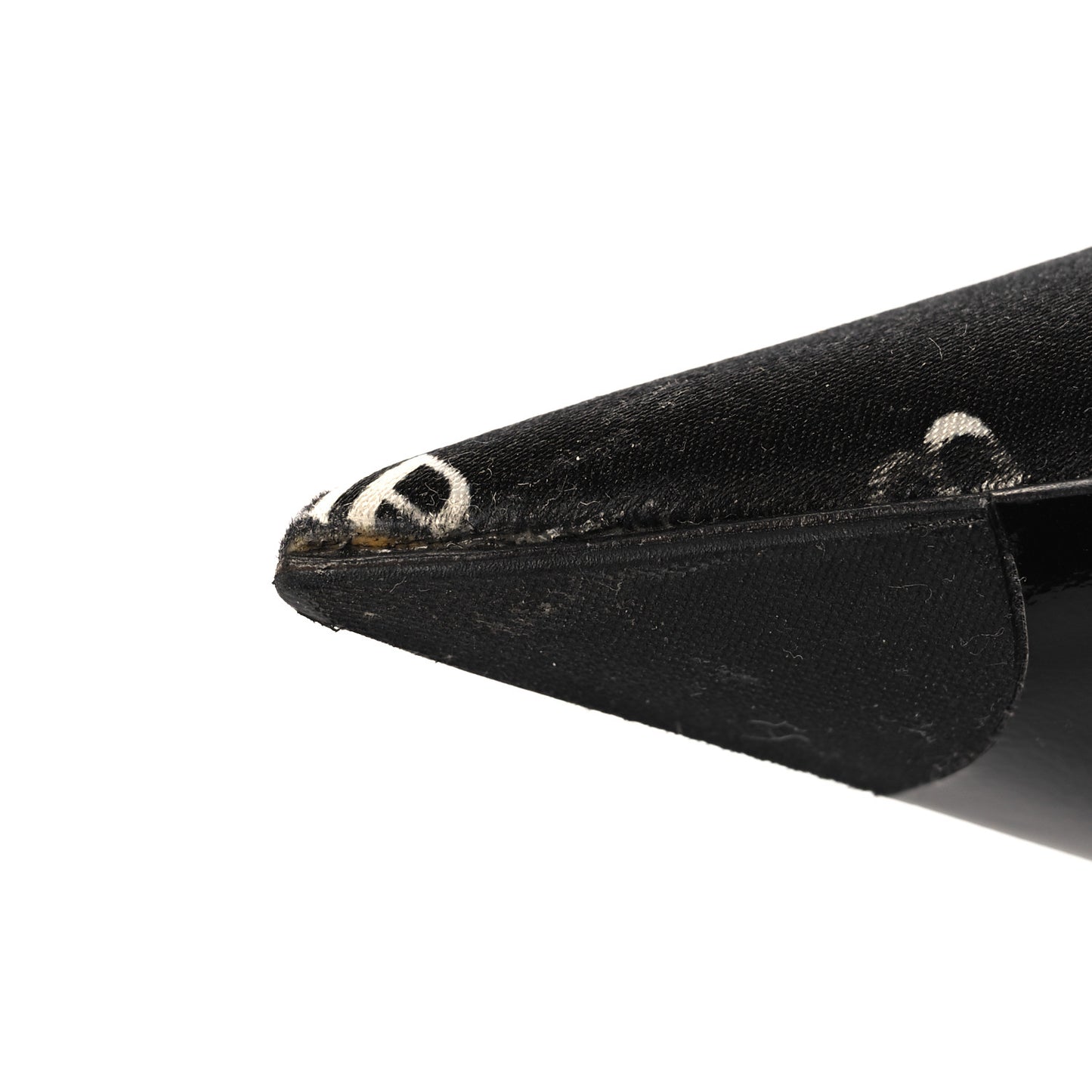 Crepe Satin BB Allover Logo Knife 100mm Pumps 36 Black