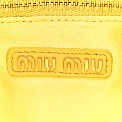 Miu Miu Nappa Pocket Bag Cedro 6 of 14