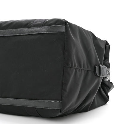 Prada Tessuto Nylon Saffiano Carry On Travel Bag Black 9 of 12