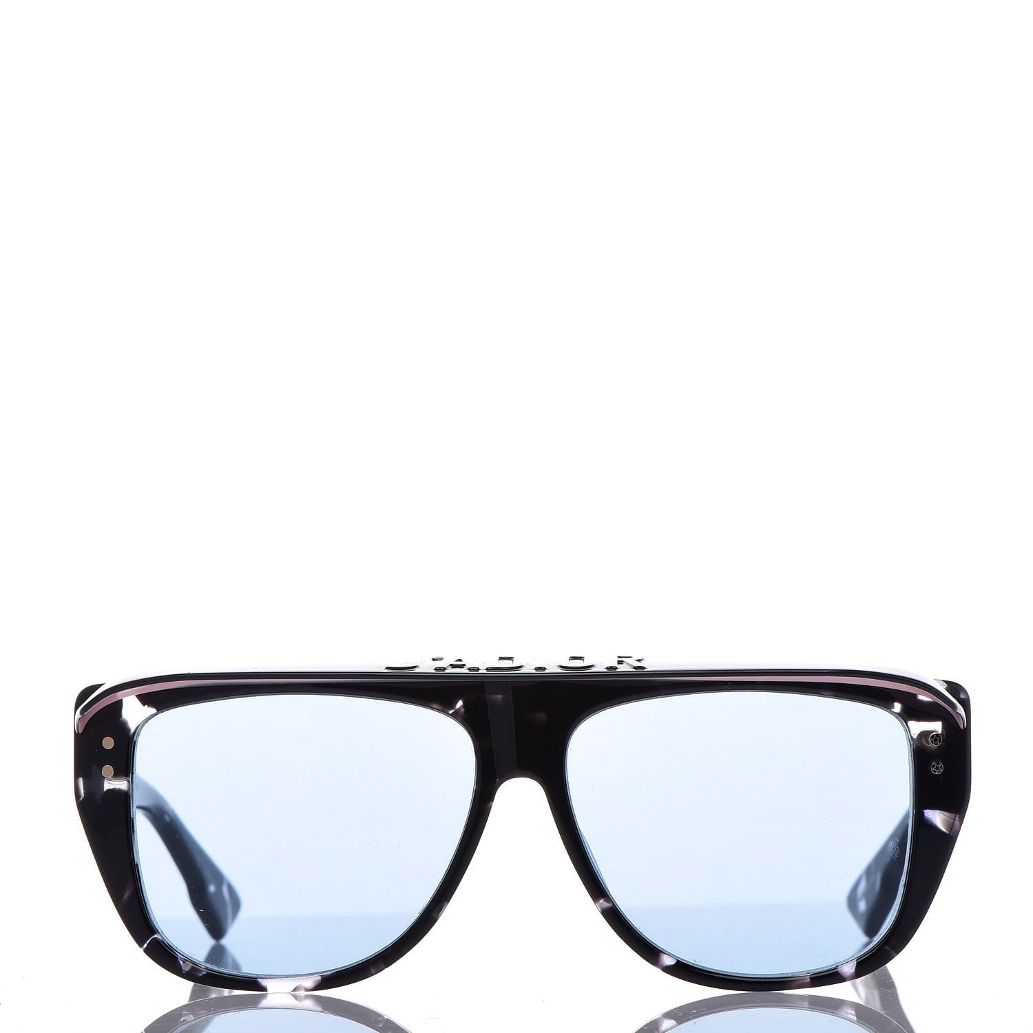 Christian Dior Club 2 Sunglasses Black Havana Blue 2 of 7