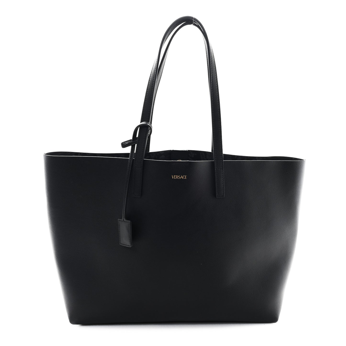 Calfskin Virtus Tote Black