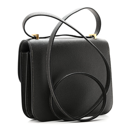 Hermes Epsom Constance 18 Graphite 4 of 12