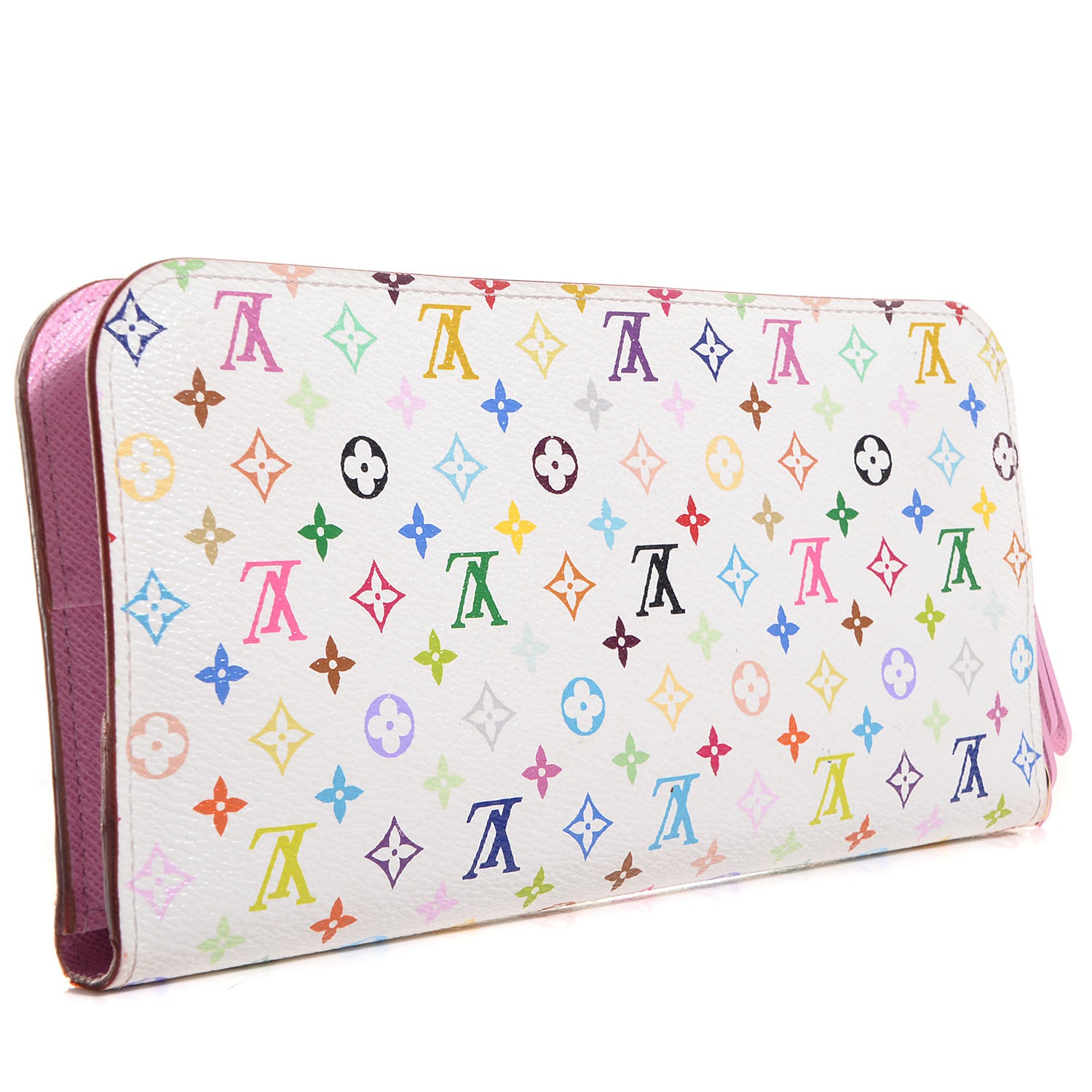 Louis Vuitton Monogram Multicolor Insolite Wallet Litchi 3 of 7