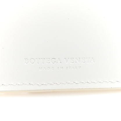 Bottega Veneta Calfskin Intrecciato Zip Card Holder White 7 of 7